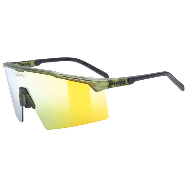 Окуляри Uvex Flowline Olive matt mirror gold - фото 1