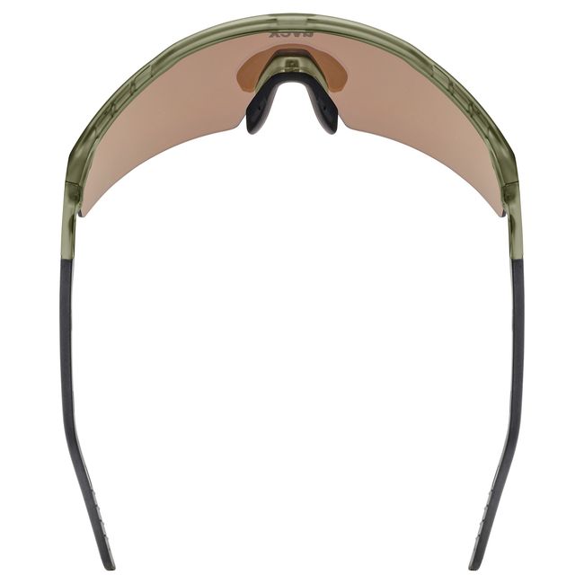 Окуляри Uvex Flowline Olive matt mirror gold - фото 3