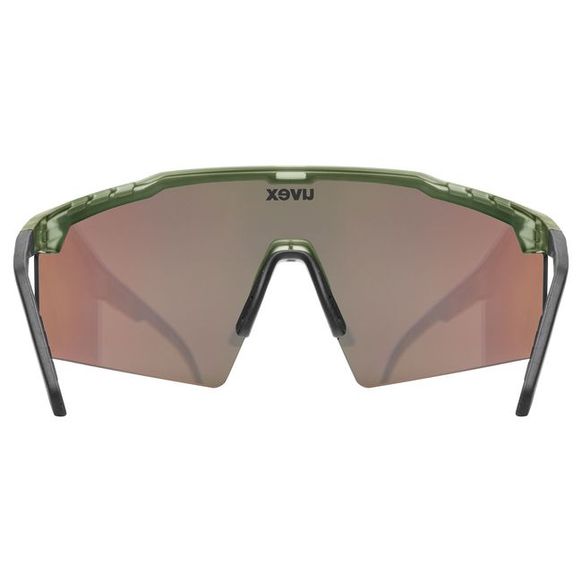 Окуляри Uvex Flowline Olive matt mirror gold - фото 5