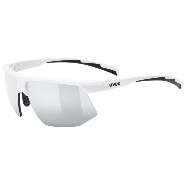 Oкуляри Uvex Aerios White mattmirror silver - фото 1