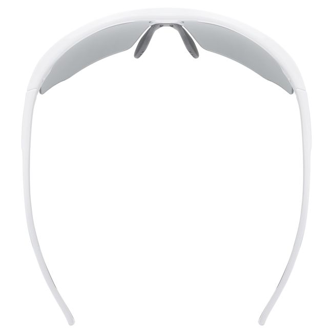 Oкуляри Uvex Aerios White mattmirror silver - фото 5