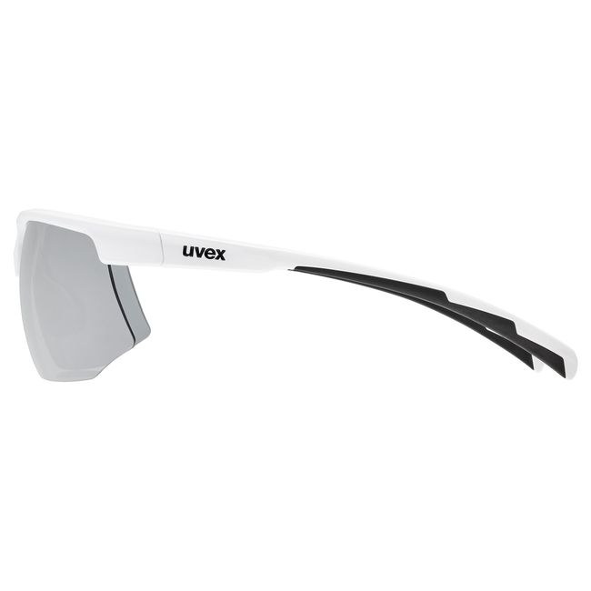 Oкуляри Uvex Aerios White mattmirror silver - фото 4