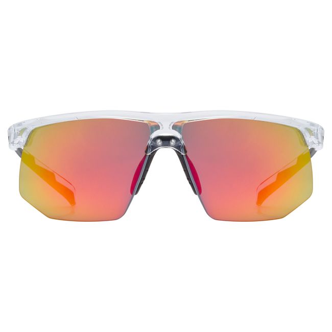 Сонцезахисні окуляри Uvex Aerios Clear mirror red - фото 3