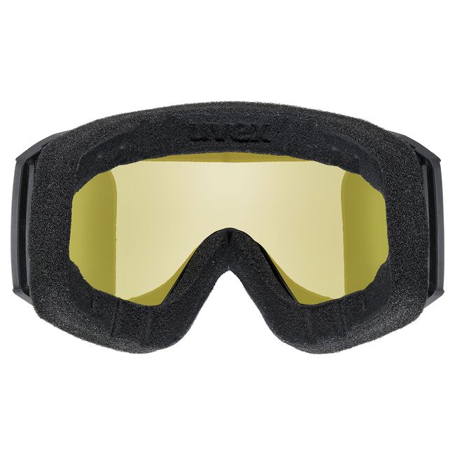 Гірськолижна маска Uvex Blast FM Black matt/ruby green-clear S2 - фото 3