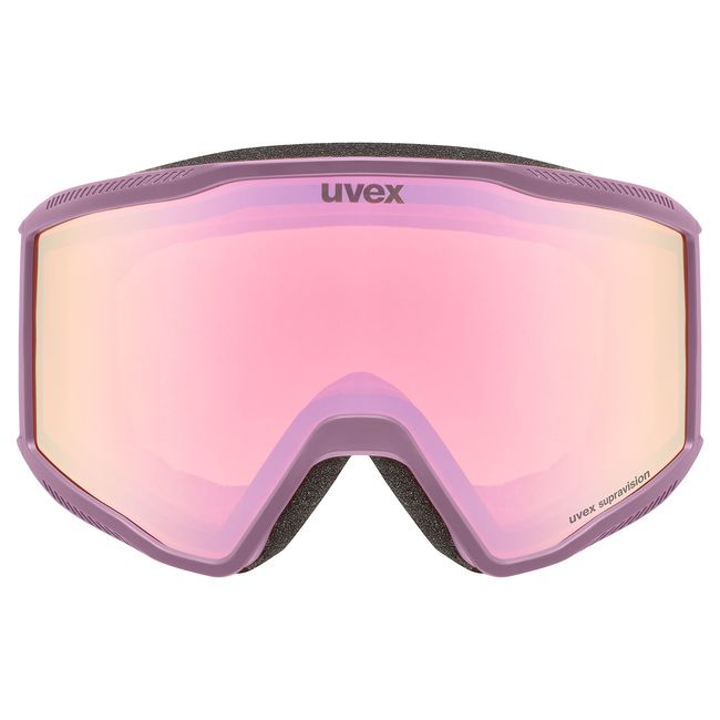 Гірськолижна маска Uvex Blast FM Plum matt/purple orange-clear S2 - фото 2