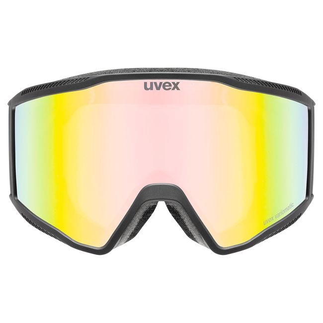 Гірськолижна маска Uvex Blast V black matt/rainbow-clear S1-3 - фото 2