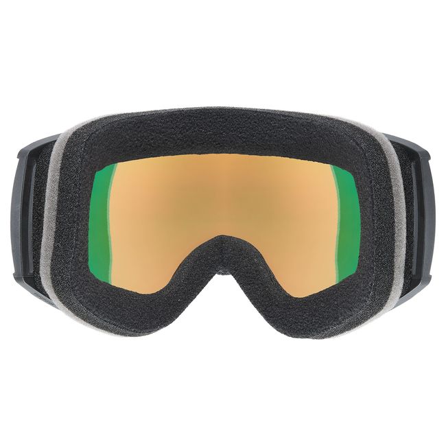 Гірськолижна маска Uvex Victorious CV Black matt/orange-green S2 - фото 3