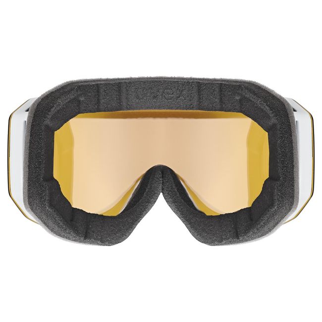 Гірськолижна маска Uvex Evidnt Attract FM White matt mirror silver S2, S1 - фото 4