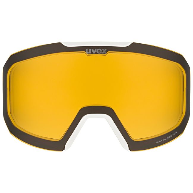 Гірськолижна маска Uvex Evidnt Attract FM White matt mirror silver S2, S1 - фото 3