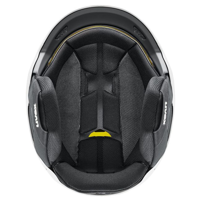 Гірськолижний шолом Uvex Resolution MIPS White-black - фото 5