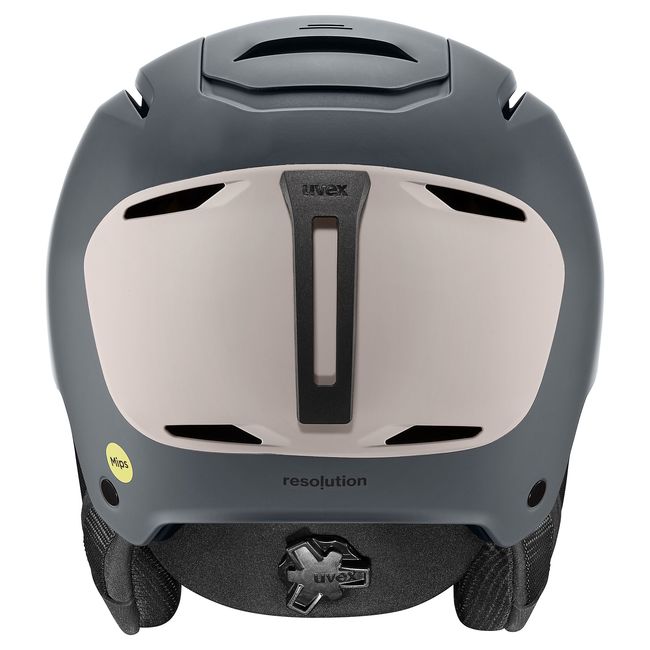 Гірськолижний шолом Uvex Resolution MIPS Rhino-warm grey - фото 3