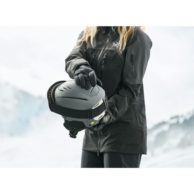 Гірськолижний шолом Uvex Resolution MIPS Rhino-warm grey - фото 6