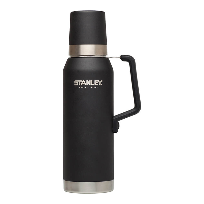 Термос Stanley Master Unbreakable Thermal Bottle Black | 1.3 L - фото 1