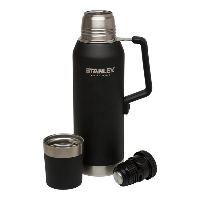 Термос Stanley Master Unbreakable Thermal Bottle Black | 1.3 L - фото 2