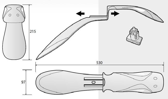 Крила Simpla Hammer 2 sde 24-29 (Комплект) Gray - фото 2