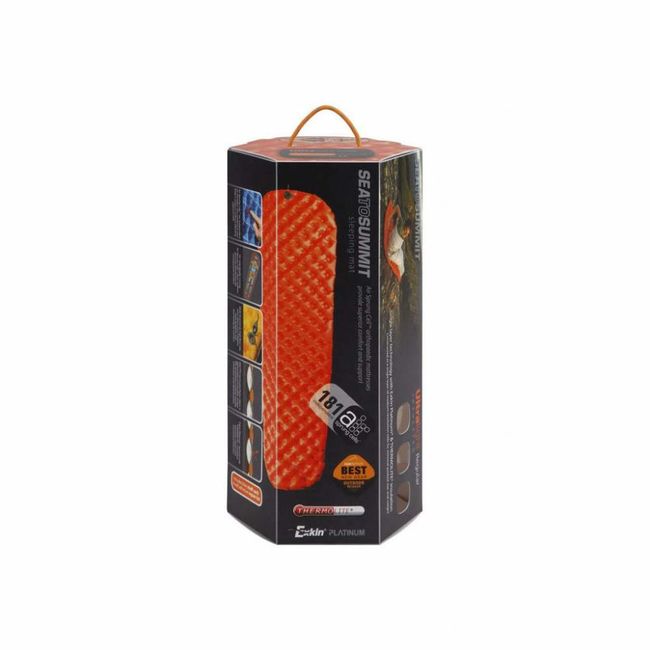 Килимок самонадувний Sea To Summit UltraLight Insulated Mat Orange R - фото 3