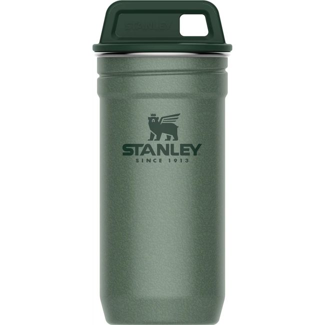Набір Stanley Adventure Pre-Party Shot Glass + Flask Set Hammertone Green (2 Фляги та 4 рюмки) - фото 2