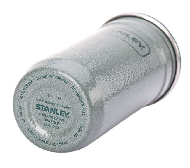 Набір Stanley Adventure Pre-Party Shot Glass + Flask Set Hammertone Green (2 Фляги та 4 рюмки) - фото 3