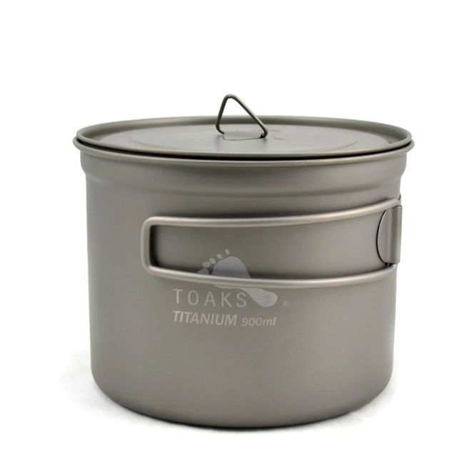 Каструля Toaks Titanium D115mm 900ml - фото 2