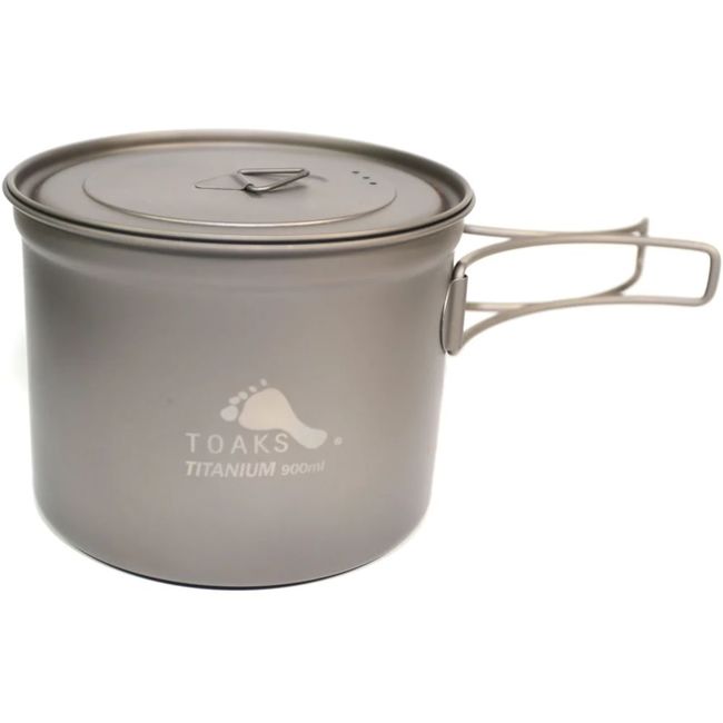 Каструля Toaks Titanium D115mm 900ml - фото 1