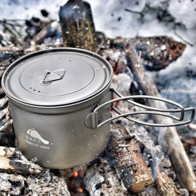 Каструля Toaks Titanium D115mm 900ml - фото 5