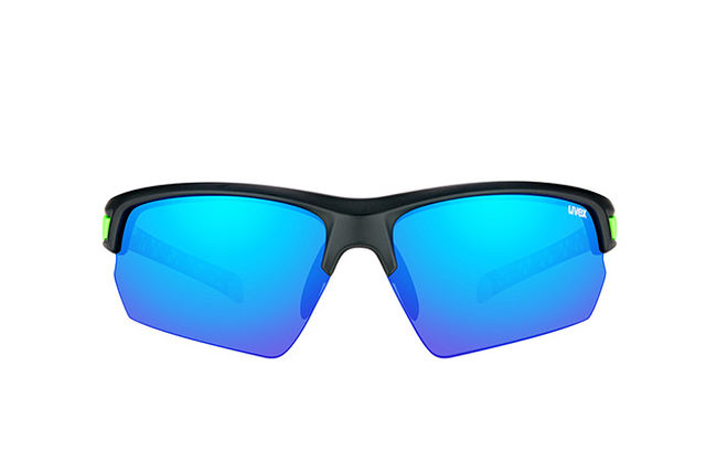 Окуляри Uvex SPORTSTYLE 224 Black Mat Green - фото 2