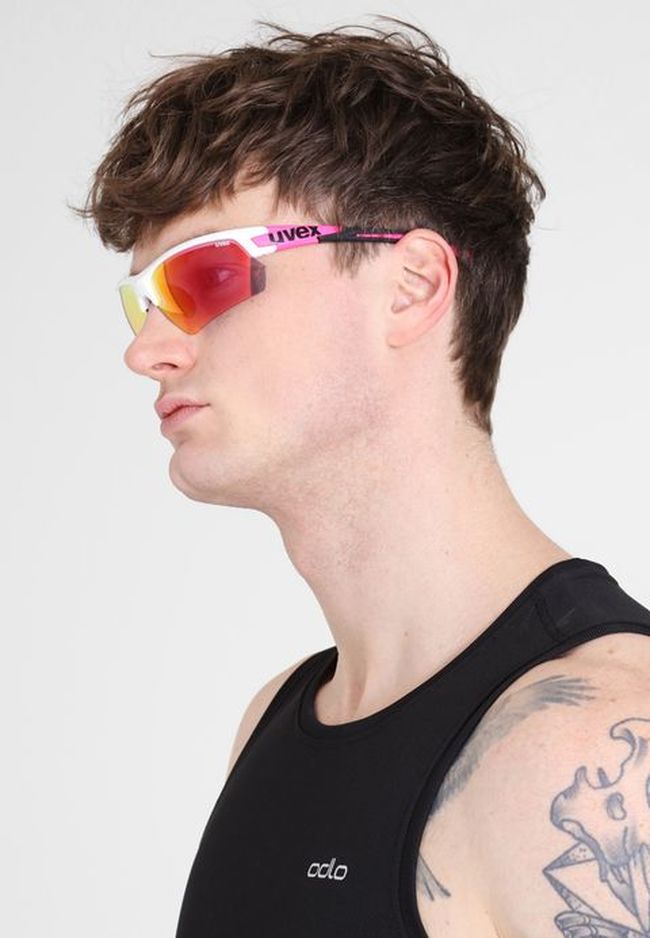 Окуляри Uvex SPORTSTYLE 224 Black Mat Green - фото 4