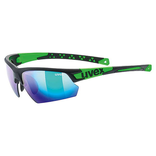 Окуляри Uvex SPORTSTYLE 224 Black Mat Green - фото 1