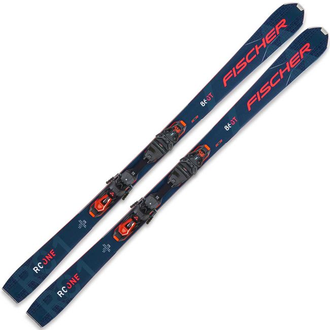 Гірські лижі Fischer RC One 86 GT MF + Кр. RSW 12 PR '23 - фото 1