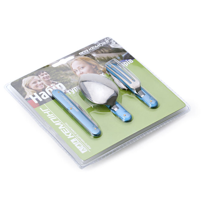 Набір туристичних столових приборві Кемпінг F905 - фото 2