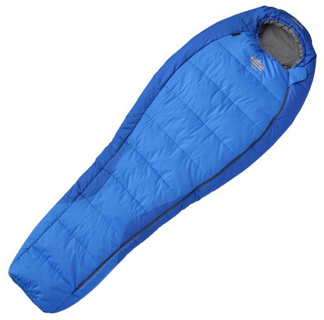 Спальник Pinguin TOPAS 185 blue -left - фото 1