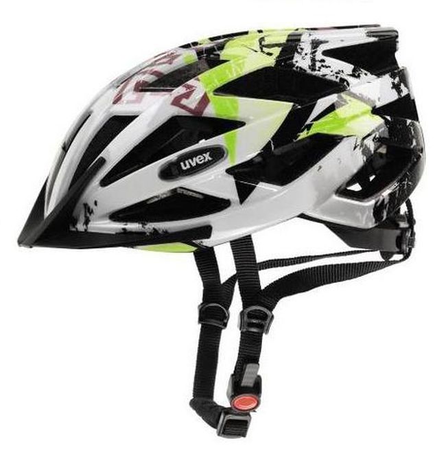 Велошолом Uvex AIR-WING white/green - фото 1