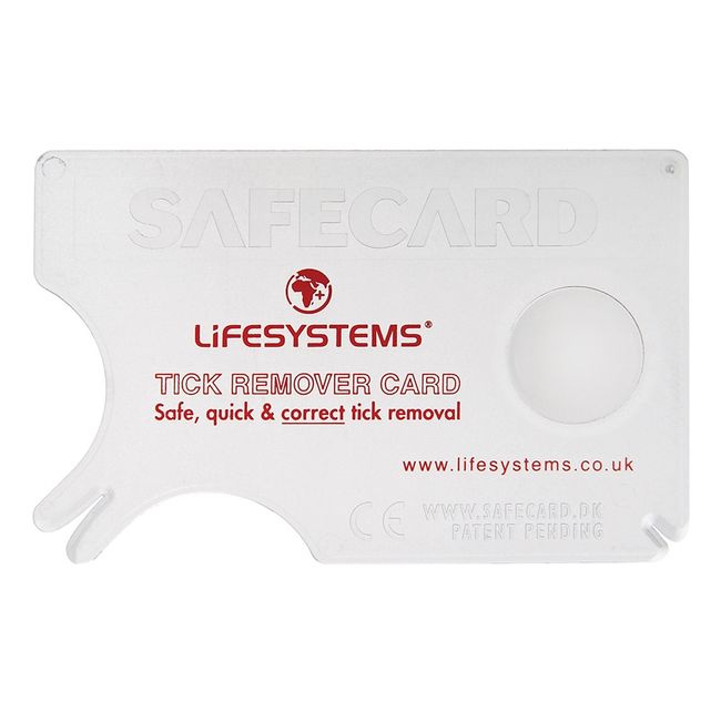 Картка для вилучення кліщів Lifesystems Tick Remover Card - фото 1