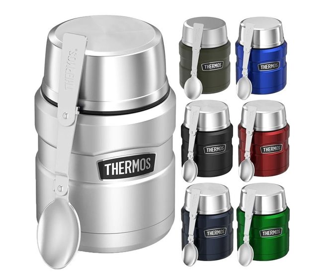 Термос для їжі з ложкою Thermos Stainless King Food Jar 0.47 Сopper - фото 11