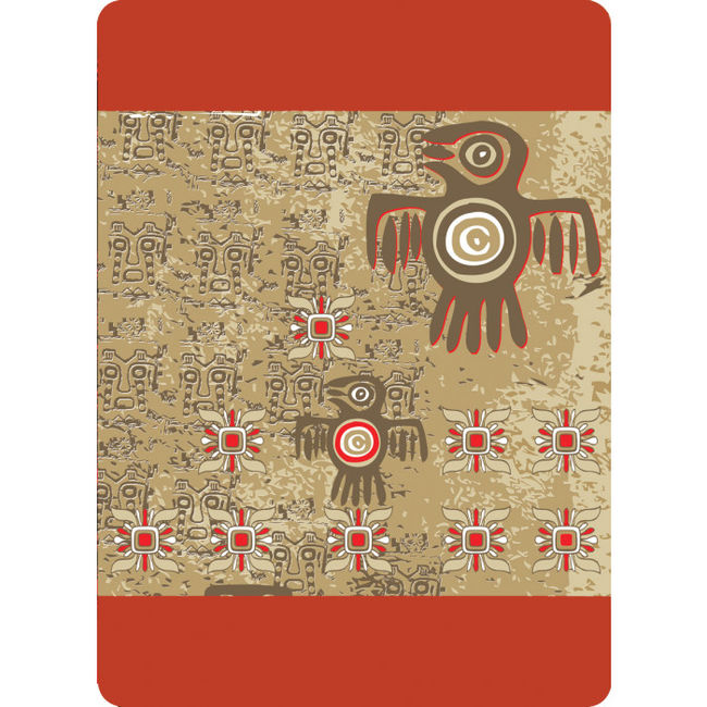 Баф 4Fun AW Polartec Reversible Aztec Bird - фото 1