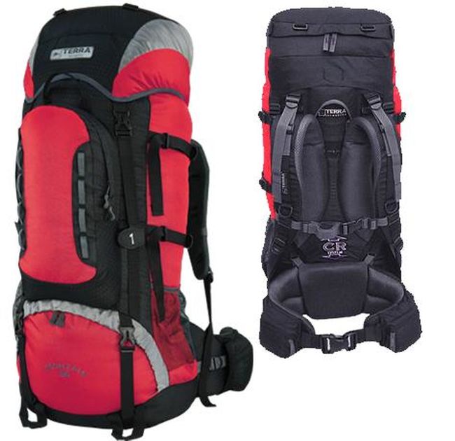 Рюкзак Terra Incognita Mountain 80 Red - фото 1