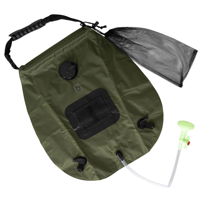 Душ портативний Bo-Camp Solar Shower Deluxe 20L Green - фото 1