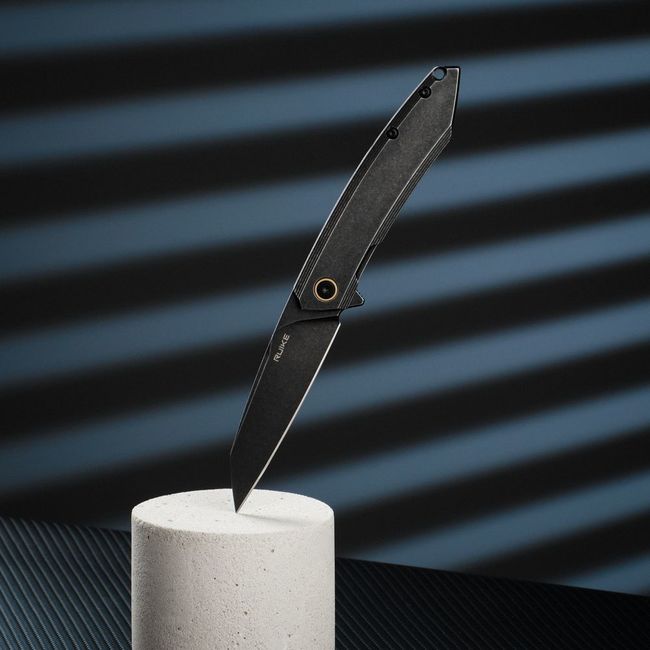 Ніж складаний Ruike P831S-SB Black - фото 12