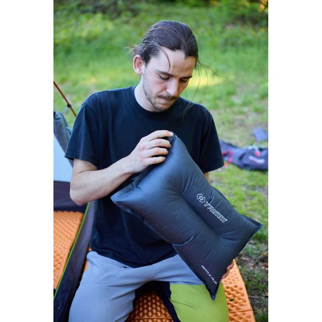 Подушка самонадувна Trimm Gentle Plus Dark Grey - фото 5