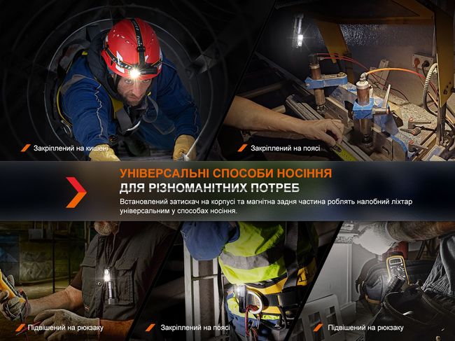 Ліхтар налобний Fenix HM71R - фото 10