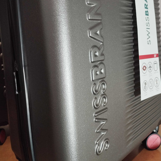 Валіза Swissbrand Enstone S Grey - фото 7