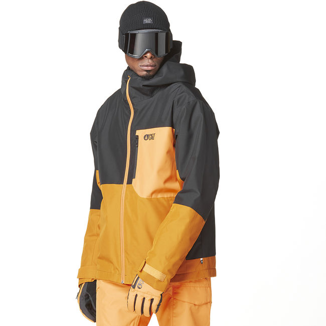 Куртка Picture Organic Nitric Black-honey carrot - фото 3