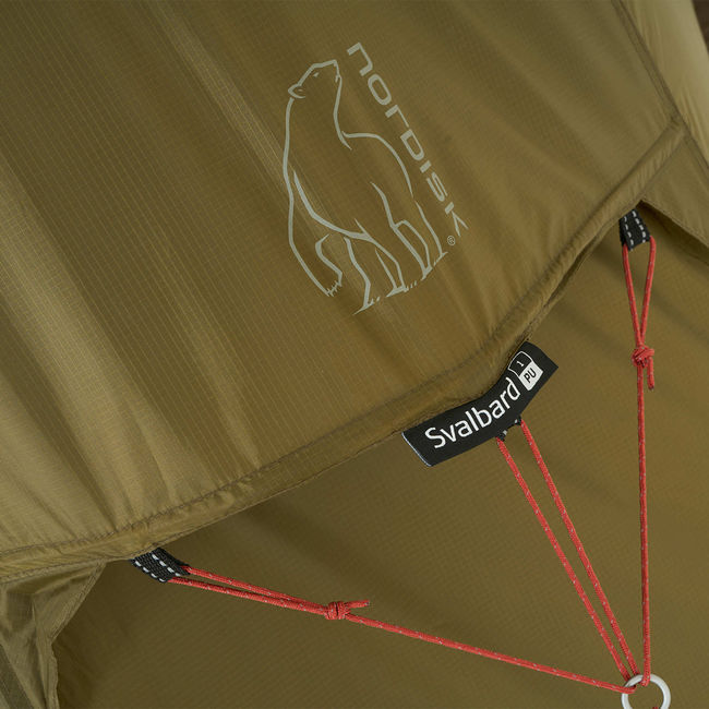 Намет Nordisk Svalbard 1 PU 2.0 Dark Olive Green - фото 18