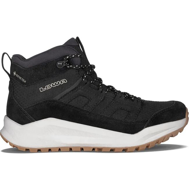 Черевики жіночі Lowa Kaloya GTX MID W Black-white - фото 1