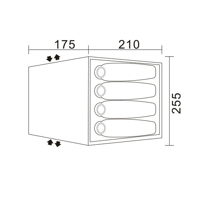 Намет Red Point Tavrika 4 - фото 3