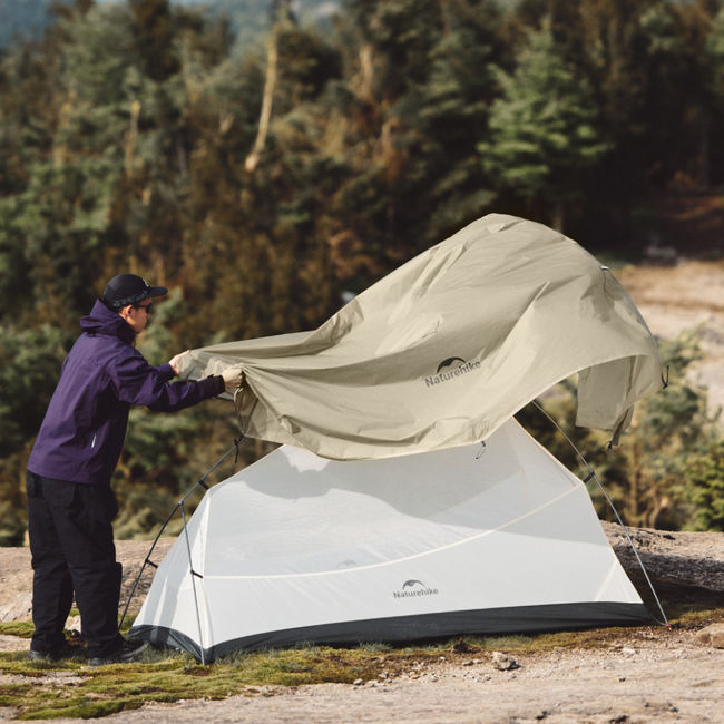 Намет одномісний Naturehike Cloud Up Base 1 Tent Pro - фото 4