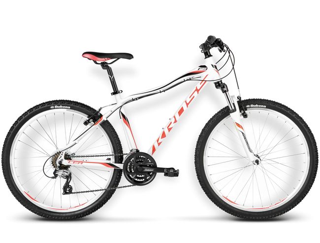 Велосипед Kross LEA F3 White / black / red matte '16 - фото 1