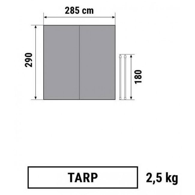 Легкий тент Quechua Tarp - фото 2