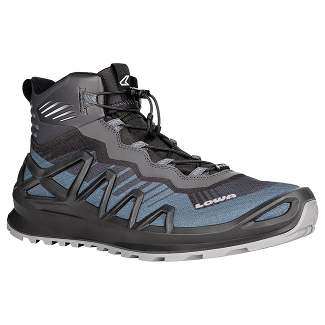 Черевики Lowa Merger GTX MID Steel blue-anthracite - фото 1