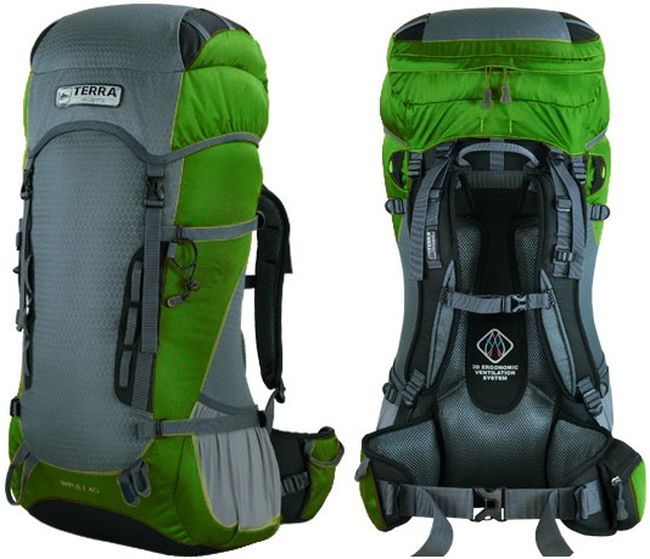 Рюкзак Terra Incognita Impuls 40 Green - фото 1